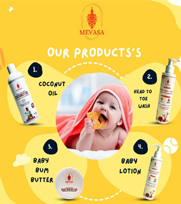 Natural Baby Care Products Baby Lotion of Mevasa Delhi