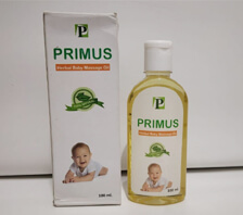 herbal ayurvedic baby massage oil