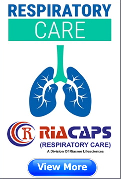 Respiratory products franchise in Ahmedabad Gujarat Riacaps Respiratory Care