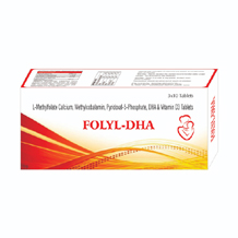  pharma franchise products in Ahmedabad - Sungrace Pharma -	folyl-dha.jpg	